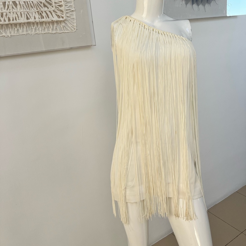 USED DRESS IVORY COLOR
